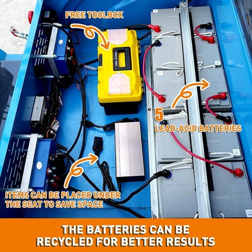 2.5-ton electric forklift, 60V 70Ah battery and charger, warehouse elevator