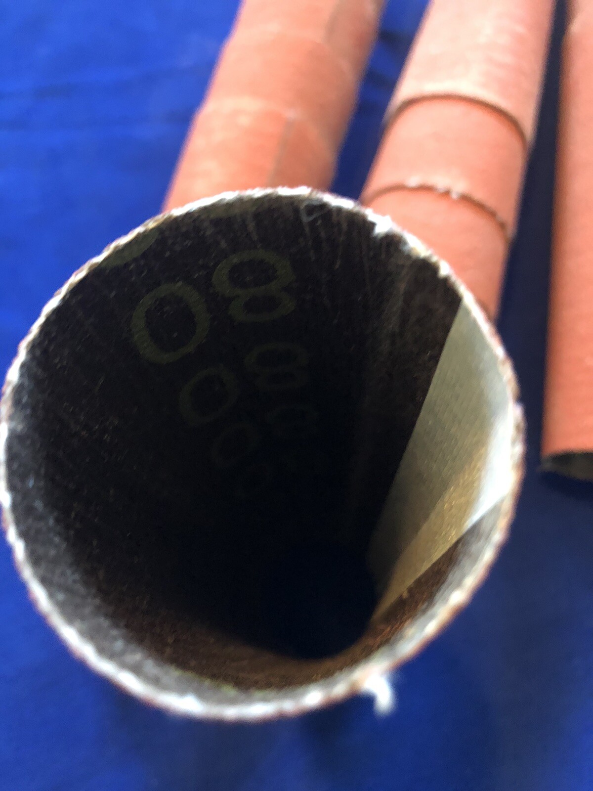 Lot Of 5 3M Cloth 777F Cones, 5 5/8 in x 1 3/4 in x 1 1/4 in, 80 YF-Weight Grit