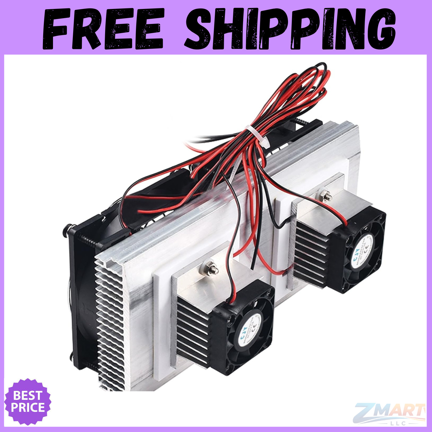 Mini Air Conditioner DC 12V DIY Thermoelectric Peltier Refrigeration Cooling Sys