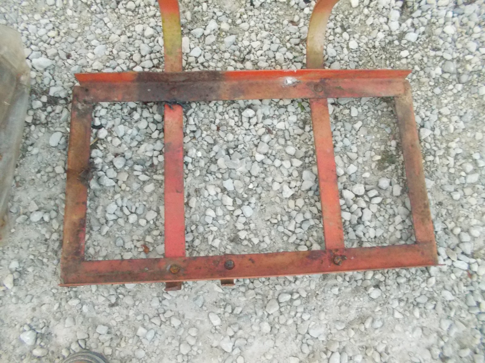 Allis Chalmers AC B tractor original seat frame assembly w/ back brace & cushion