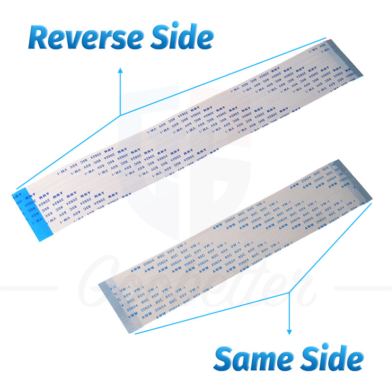 5cm to 30cm Length, 50Pin FPC FFC Flat Flexible Ribbon Cable 0.5mm Pitch