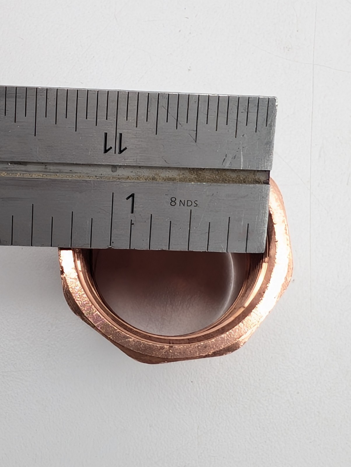 NEW BAG OF 10 PCS. BMI 1″ CxF Adapter Wrot COPPER 37706 1″