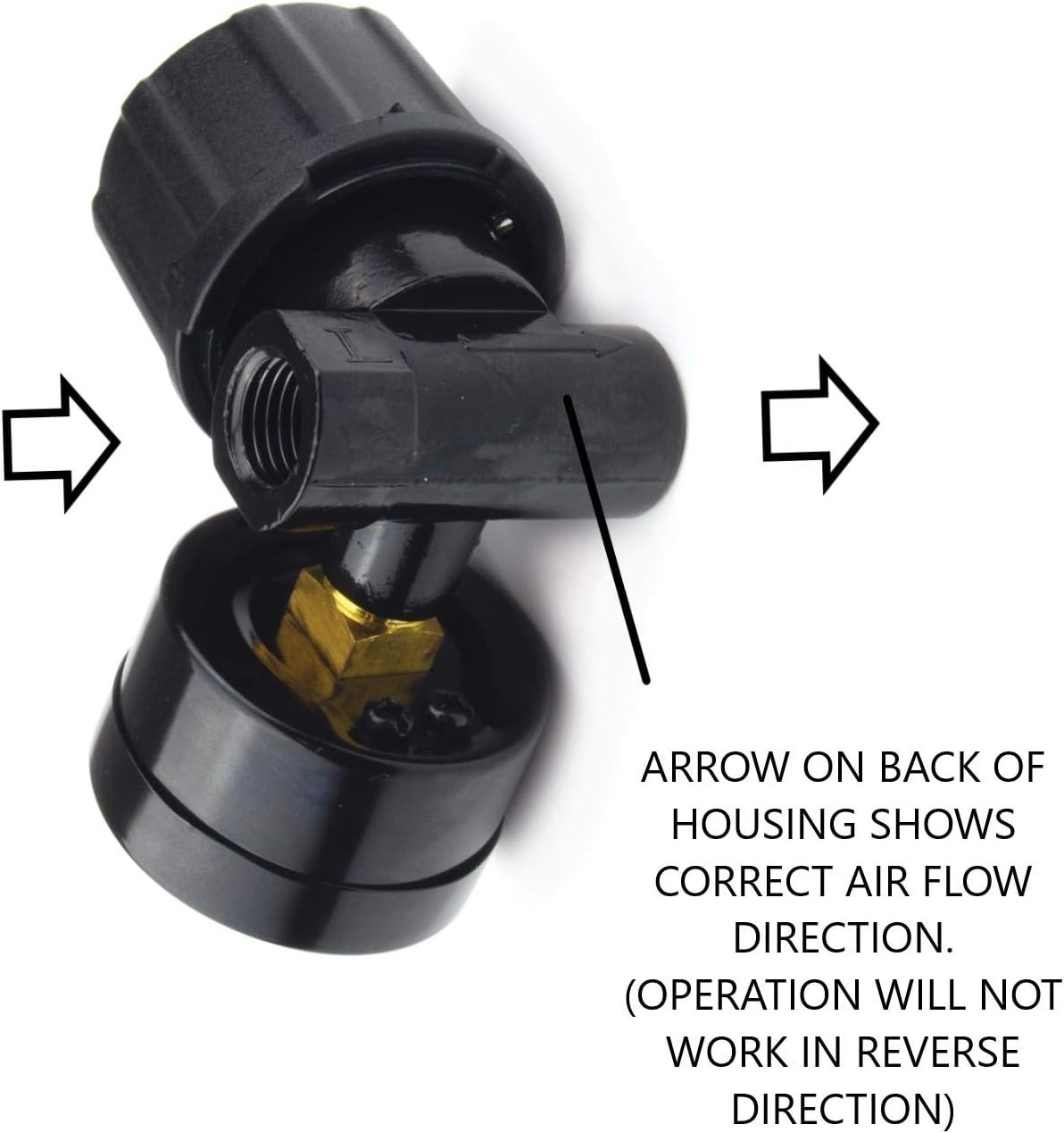 Robust Air Regulator with Steel Gauge for 200 PSI Inlet, Ideal for Compressors