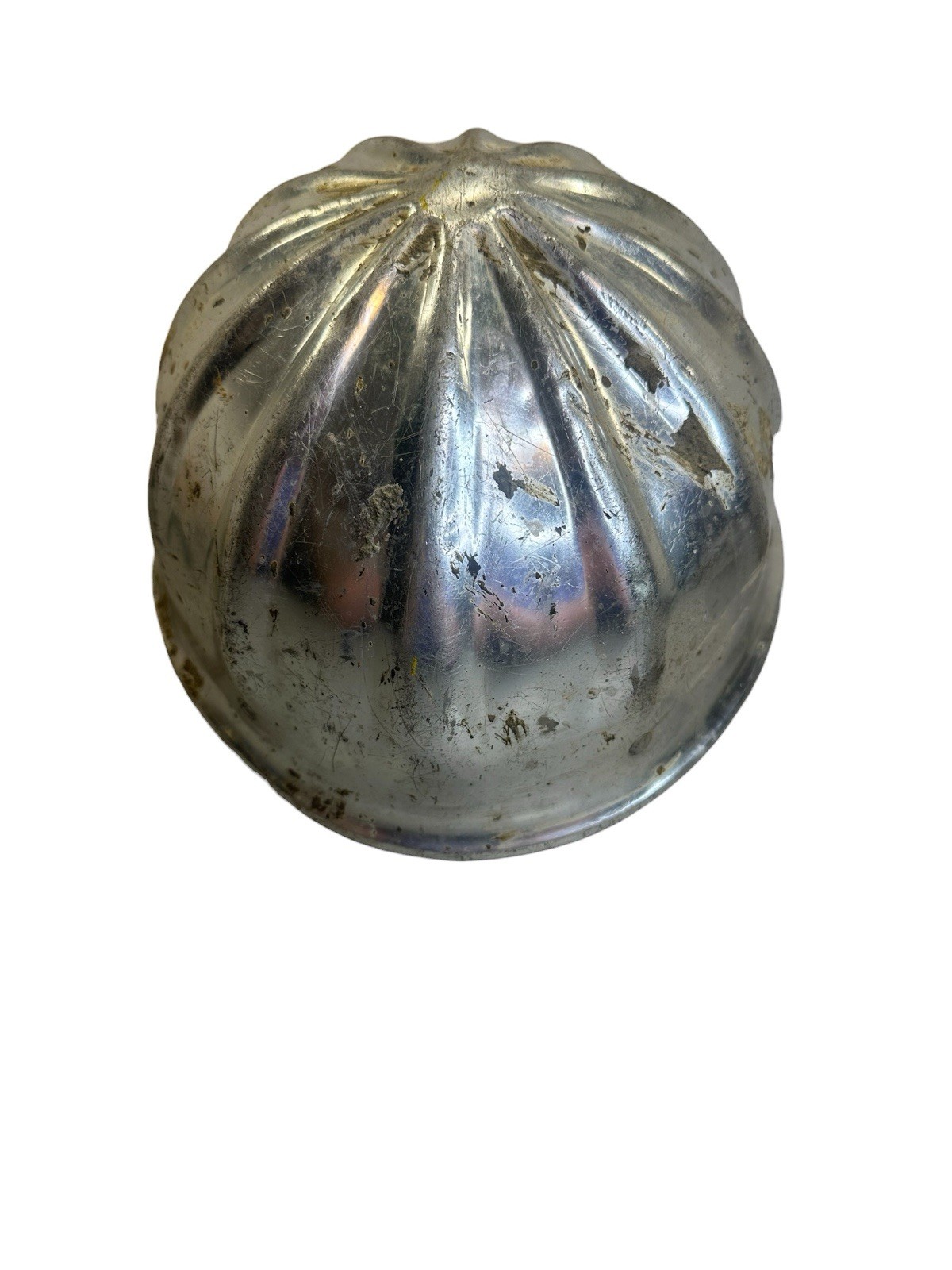 Vintage Fibre Metal Superlite Hard Hat Aluminum Safety Helmet USA