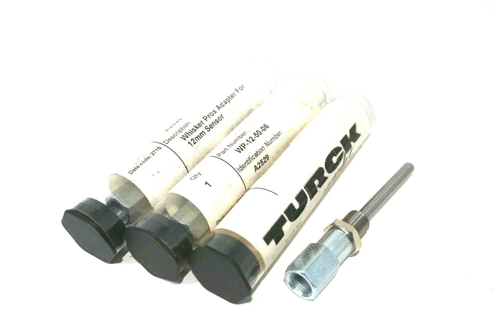 3 NEW TURCK WP-12-50-06 WHISKER PROXIMITY ADAPTER A2529 WP125006