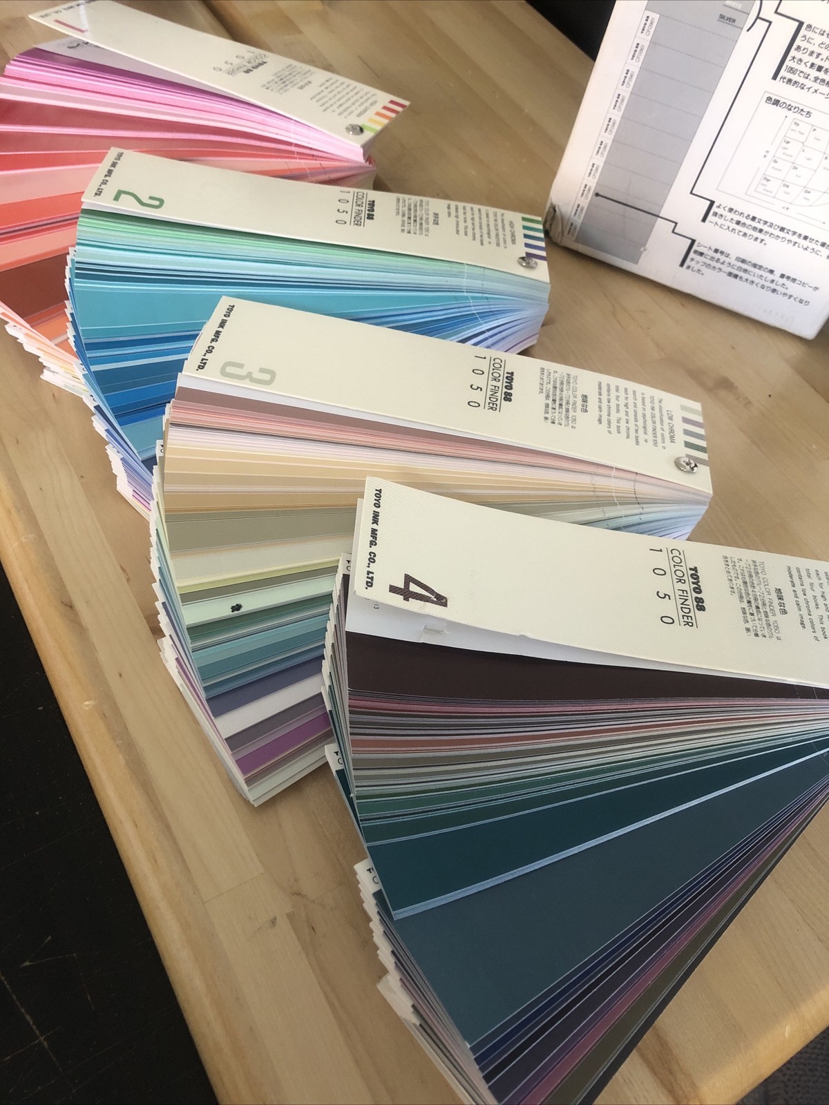 TOYO 88 COLOR FINDER 1050 Vintage set color matching system
