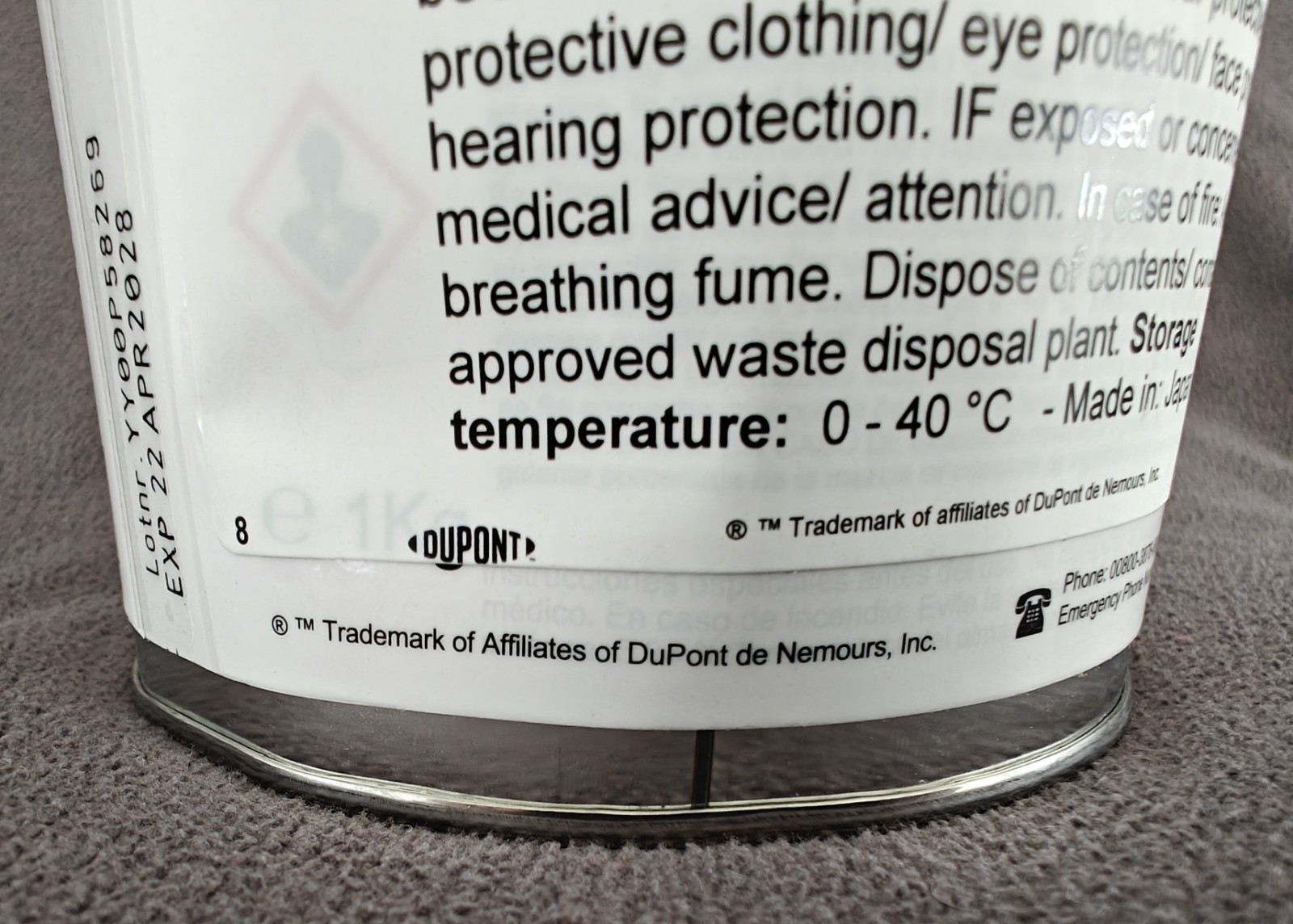 DUPONT MOLYKOTE EM-30 L Grease – 2oz (Repackaged from 1kg Original Container)