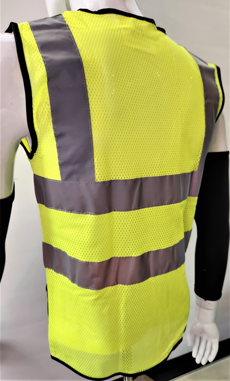 TUFF=GARD SAFETY VEST – Class 2 High Visibility Reflective Yellow Safety Vest