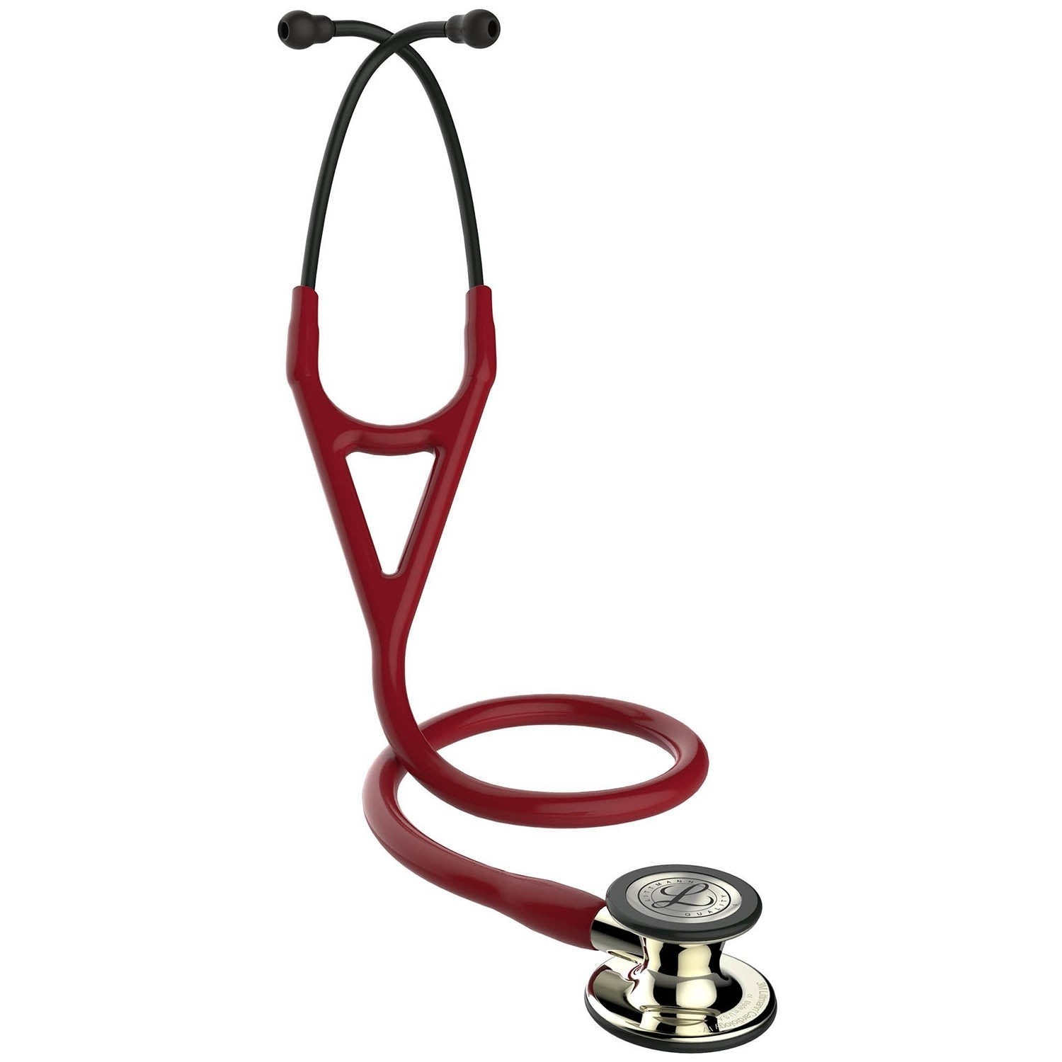 3M™ Littmann® Cardiology IV Stethoscope Burgundy Tube – Champagne 6176 27in NEW
