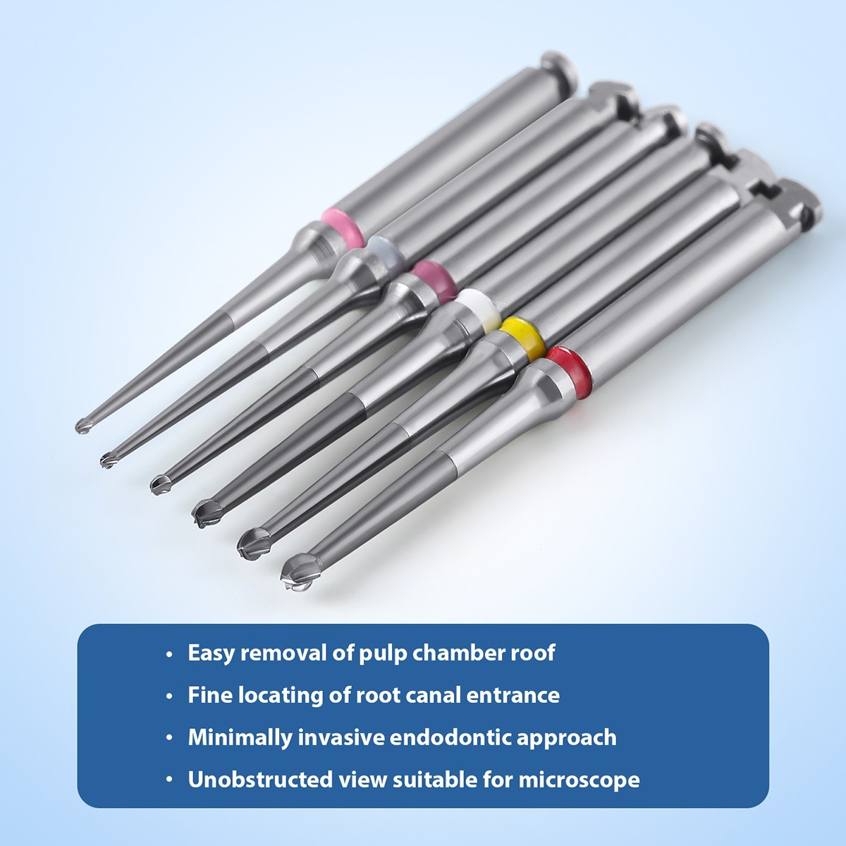 Dental Microscope Endo Tungsten Carbide Bur RA 31/34MM Low Speed Long Neck Drill