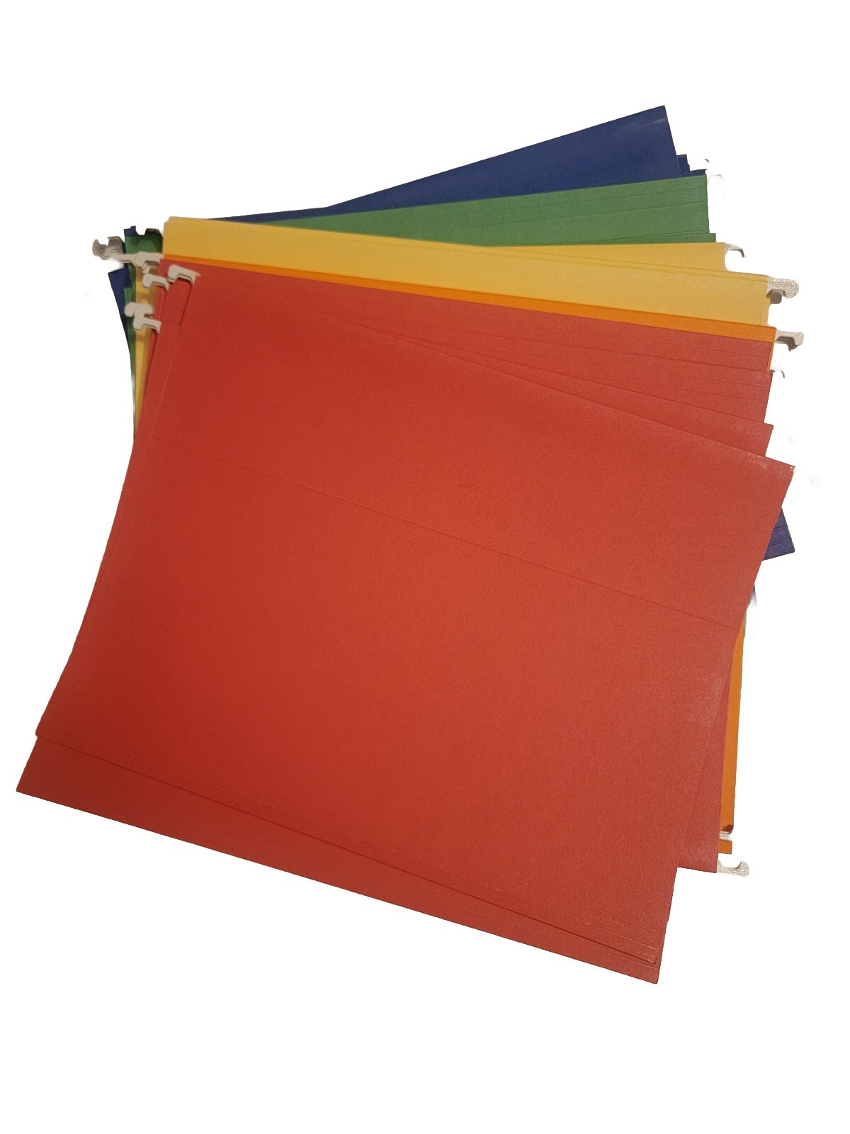 UNIVERSAL Hanging File Folders 1/5 CutTab Assorted Colors Box Of 25 Folders.
