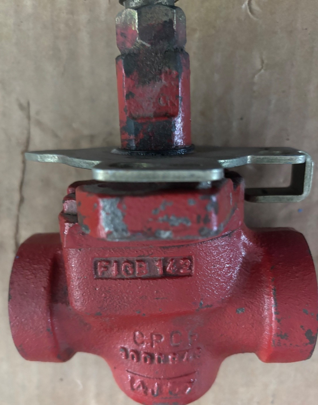 1/2” * NORDSTROM THREAD PLUG VALVE 200CWP 200 CWP FIG. B 142 fast shipping