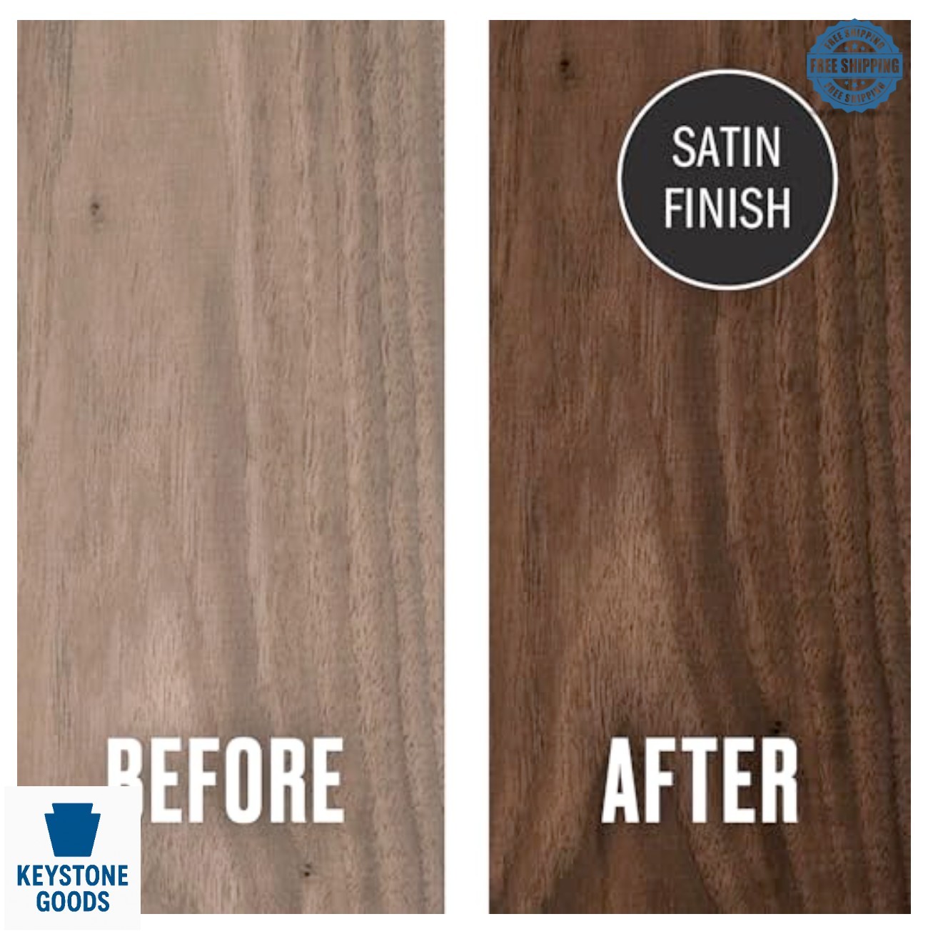 Polymerized Tung Oil 16oz Food Contact Safe Wood Sealer Finish Matte Satin UV