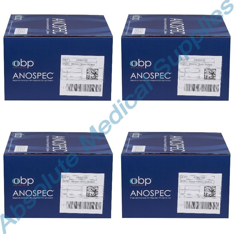 *80-Packs* Cooper OBP Anospec Anoscope With Integrated LED Light Source C060100