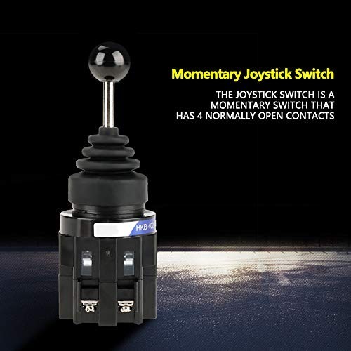 4NO 4 Position Joystick Switch 4 Way Momentary Return 30mm Monolever Joystick…