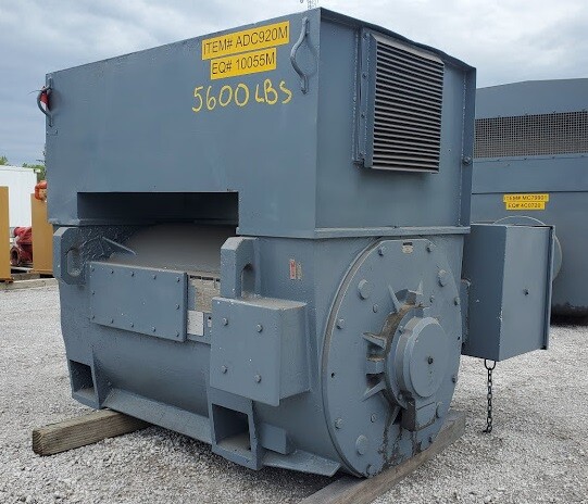 Rebuilt 600 HP 1200 RPM Toshiba 4160 Volt Frame 355 900 Electric Motor WP2