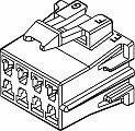 Automotive Connectors 8P FEMALE BLACK 280 SERIES 30 AMPS (5 pieces)