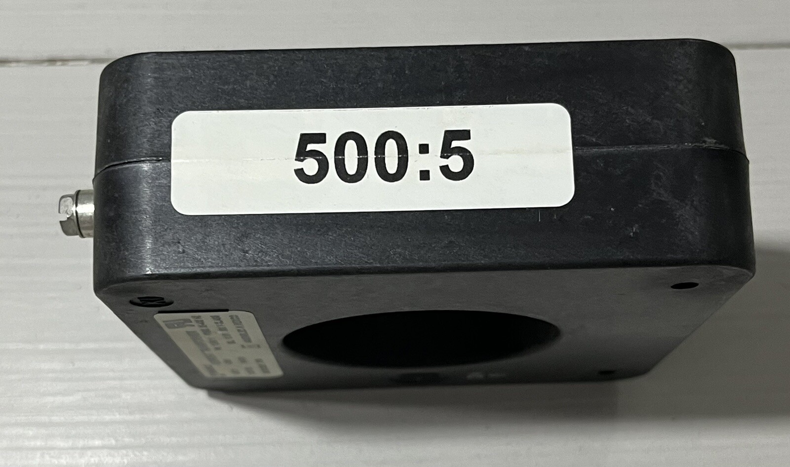 SQUARE D 74R-501 CURRENT TRANSFORMER 500:5 RATIO 600V
