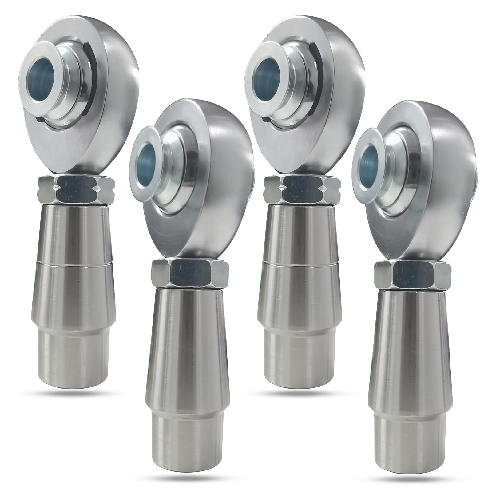 1/2″ Heim Joint Rod End Kit, 0.5 Inch Right and Left Hand Thread Chromoly Pan