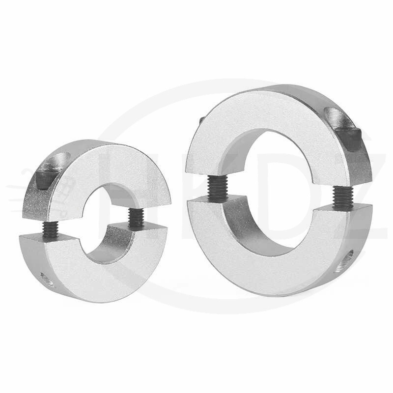 Aluminium Clamp Separate Collar Lock Limit Ring Fixing Shaft Diameter 16mm -95mm