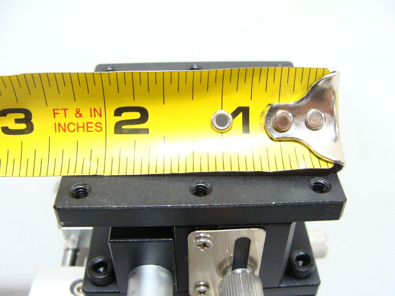 1 x Right-Handed Micrometer XYZ Translation Stage 60x60mm Cantilever Z-Axis