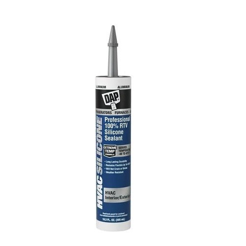 DAP® HVAC Professional 100% RTV Silicone Sealant, 10.3 Fl Oz Clear – 1EA