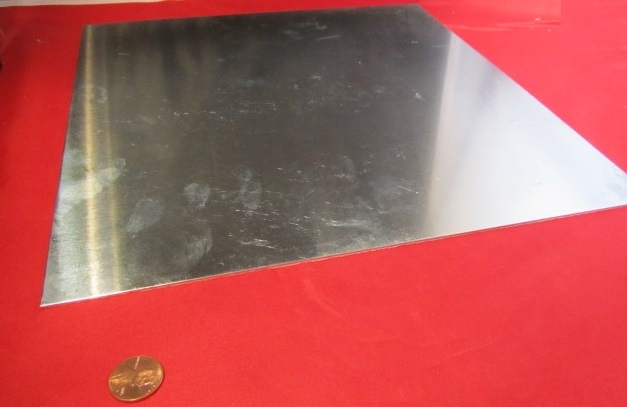 3003 Aluminum Sheet 1/2 Hardness, .125″ (1/8″) Thick x 12″ x 12″ Length
