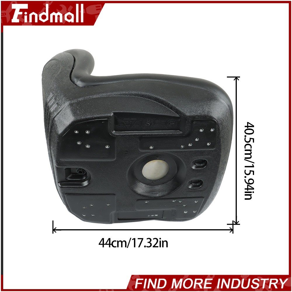 Findmall Skid Steer Black Bucket Seat For John Deere 240 250 315 328D 332 7775