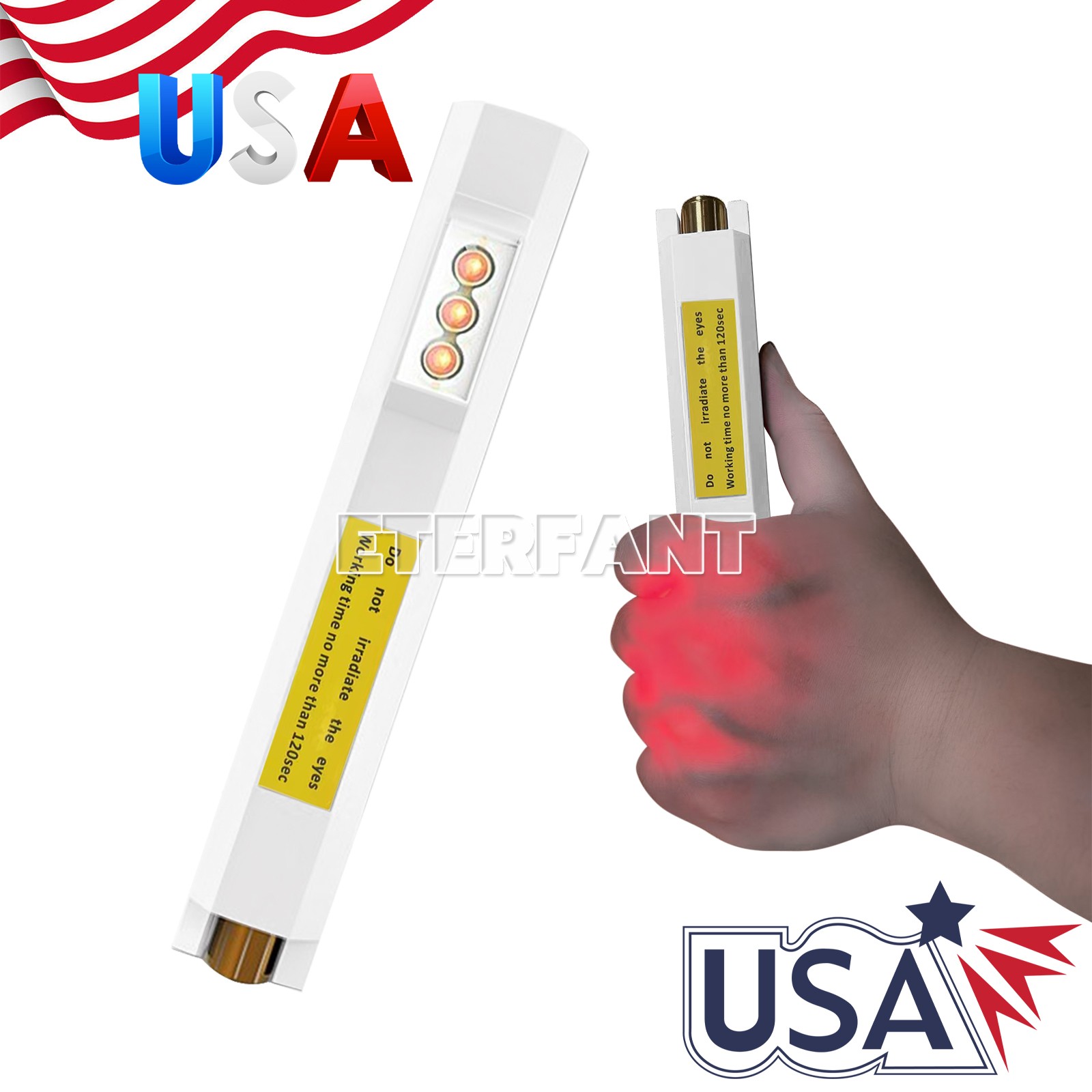 ETERFANT Portable Vein Finder Locator Blood Vessel Device Handheld Vein Detector