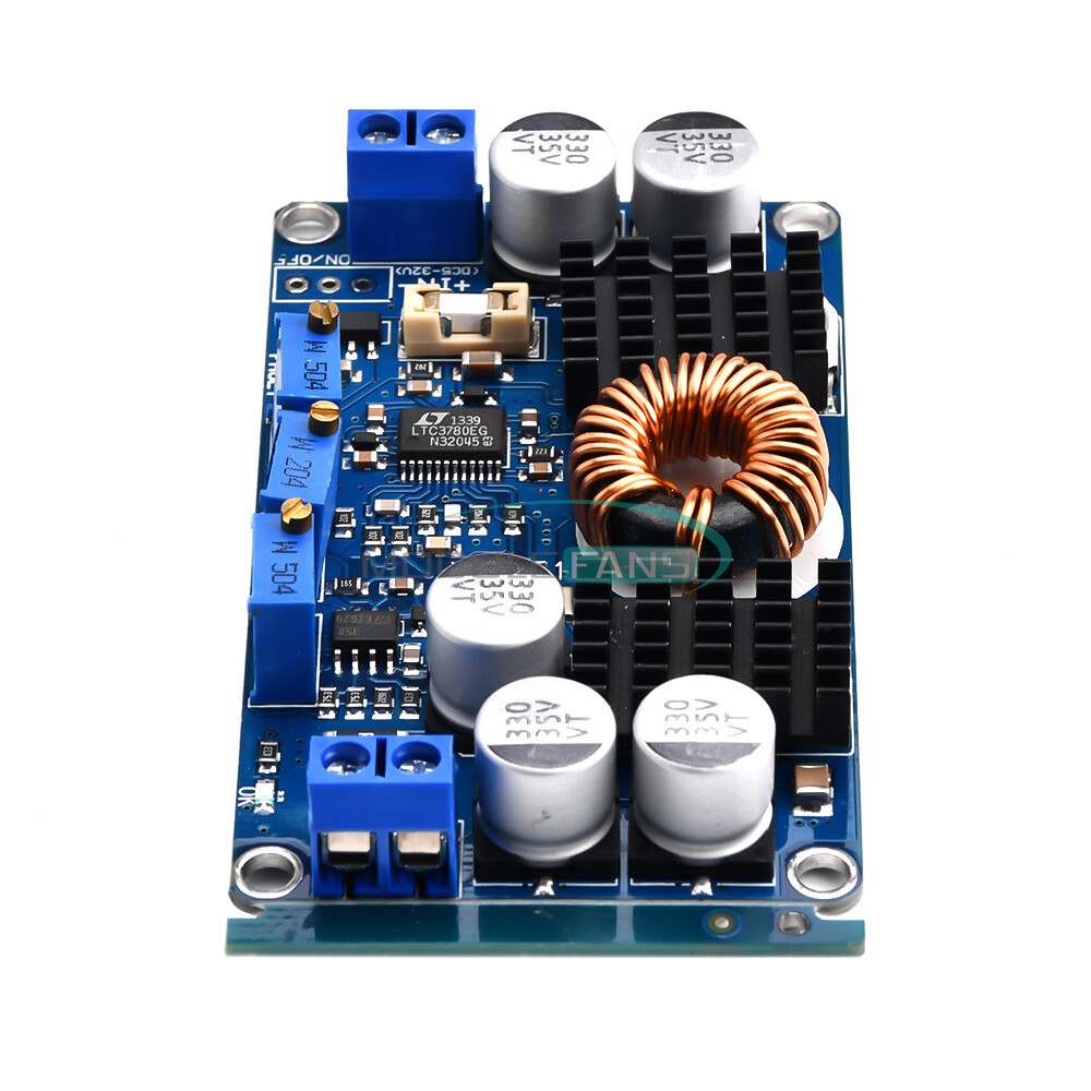 DC 5V-32V to 1V-30V 10A Automatic Step Up Down Regulator Charging Module LTC3780