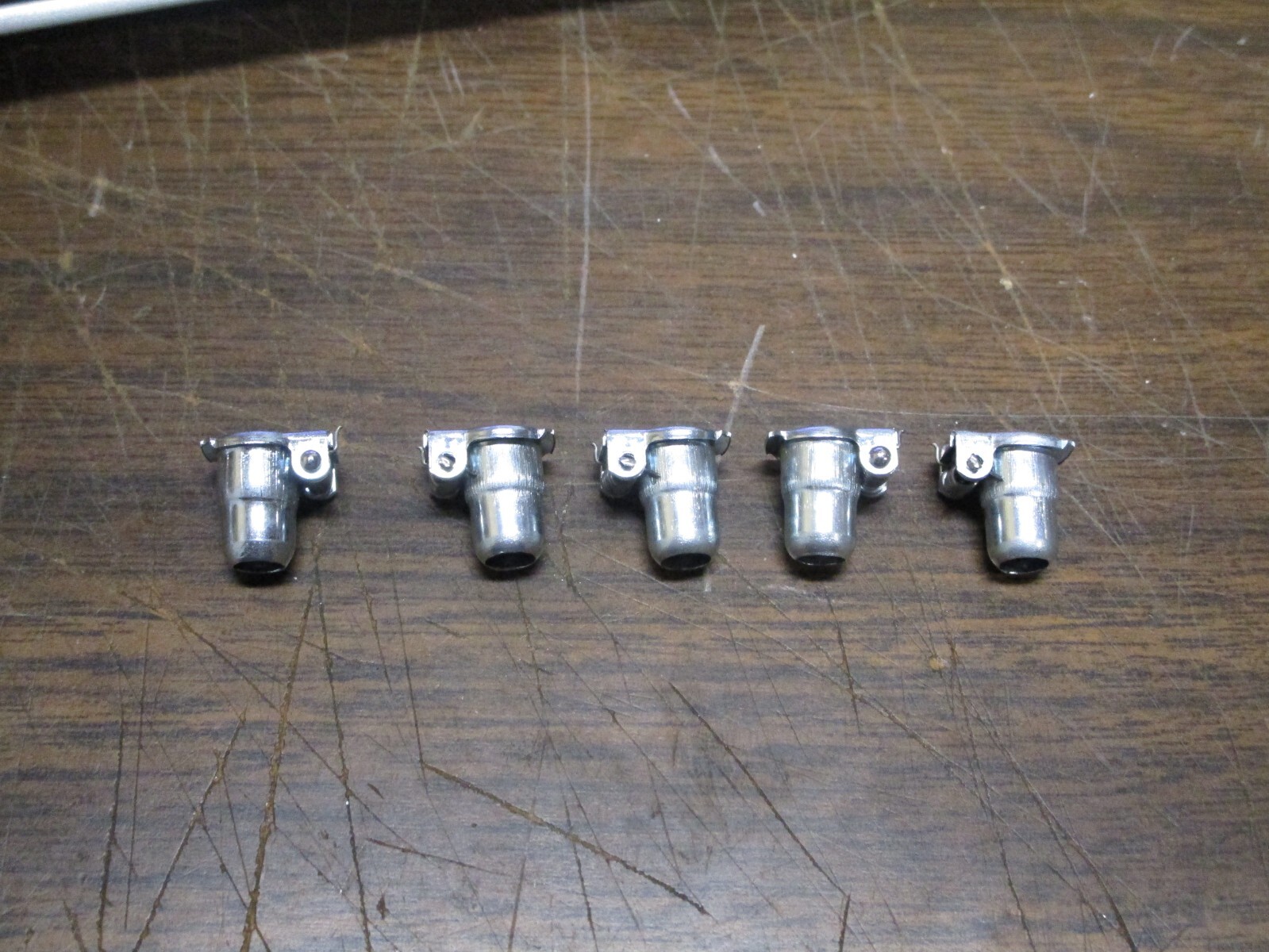 (5) New 1/4″ Press Fit Flip Top Oil Cup Oiler Lathe Magneto Machine Engine Motor