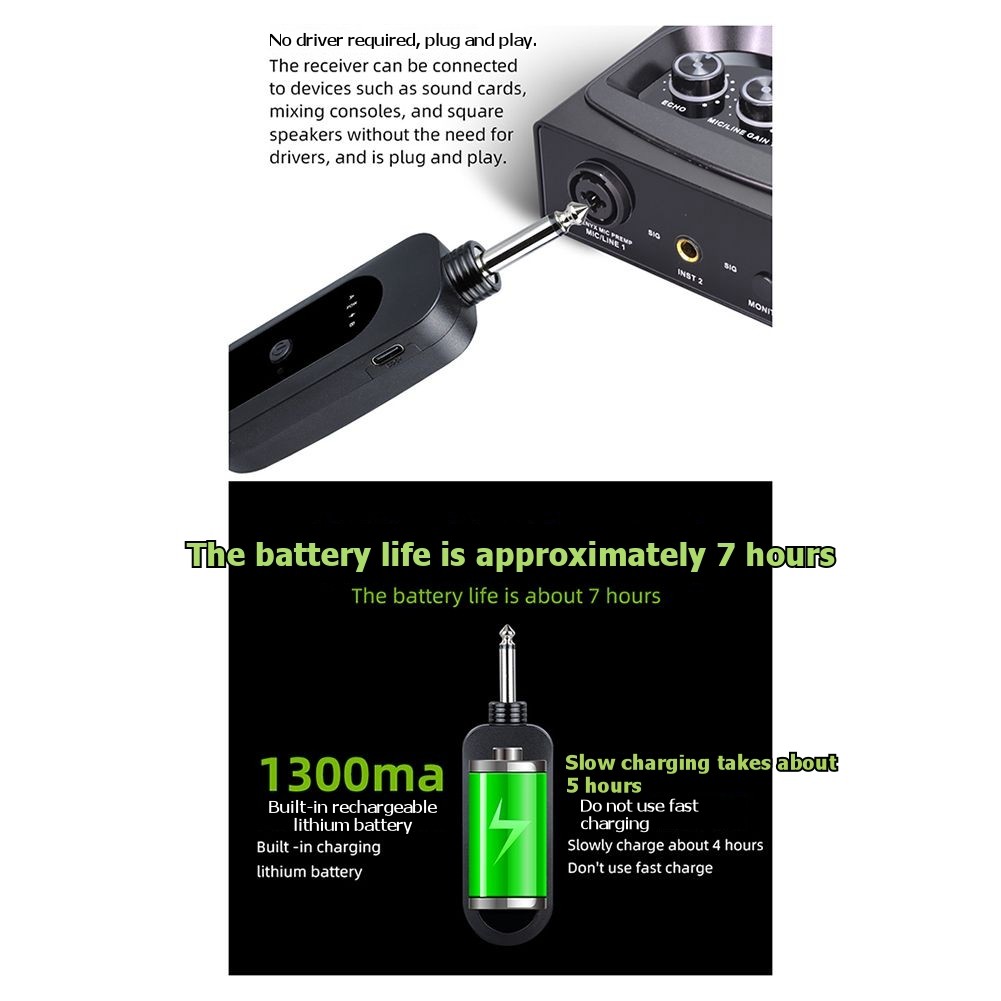 Universal Wireless Microphone System for One To Devices for Home – un5141