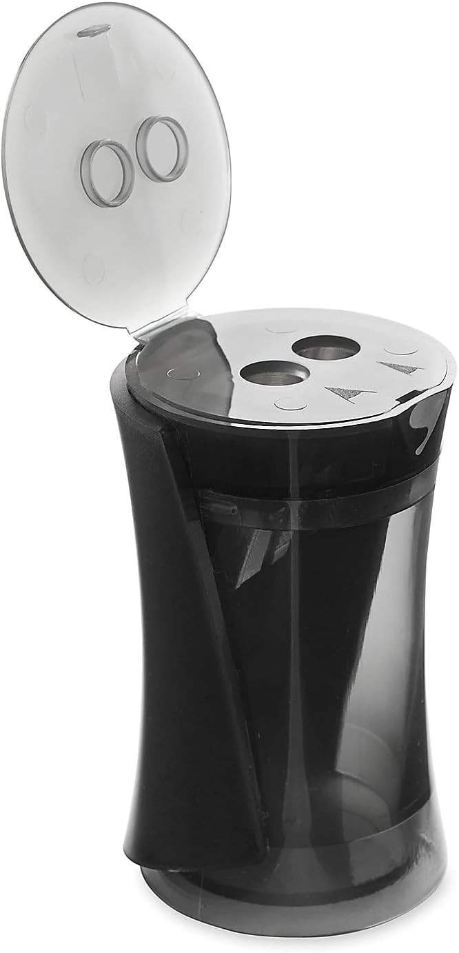 Compact and Portable Premier Pencil Sharpener with Dual Blades for Precision