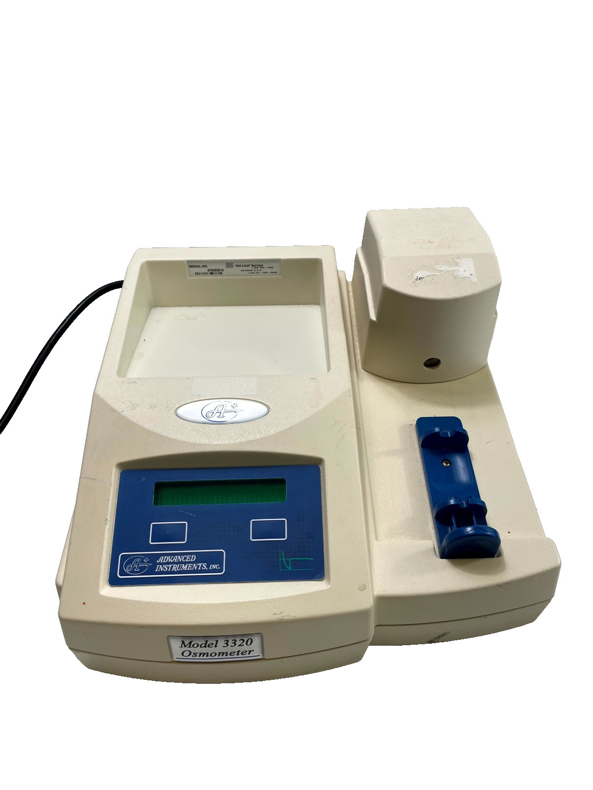Advanced Instruments Model 3320 Micro-Osmometer Digital Display 240-V 50/60 Hz