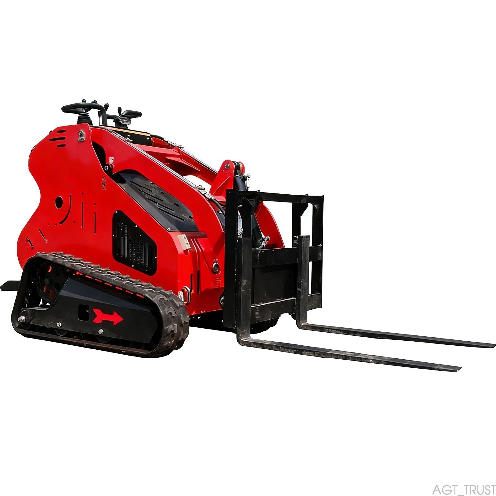 Agrotk 48in Pallet Fork Frame Attachment for Skid Steer Loader Accessories NEW