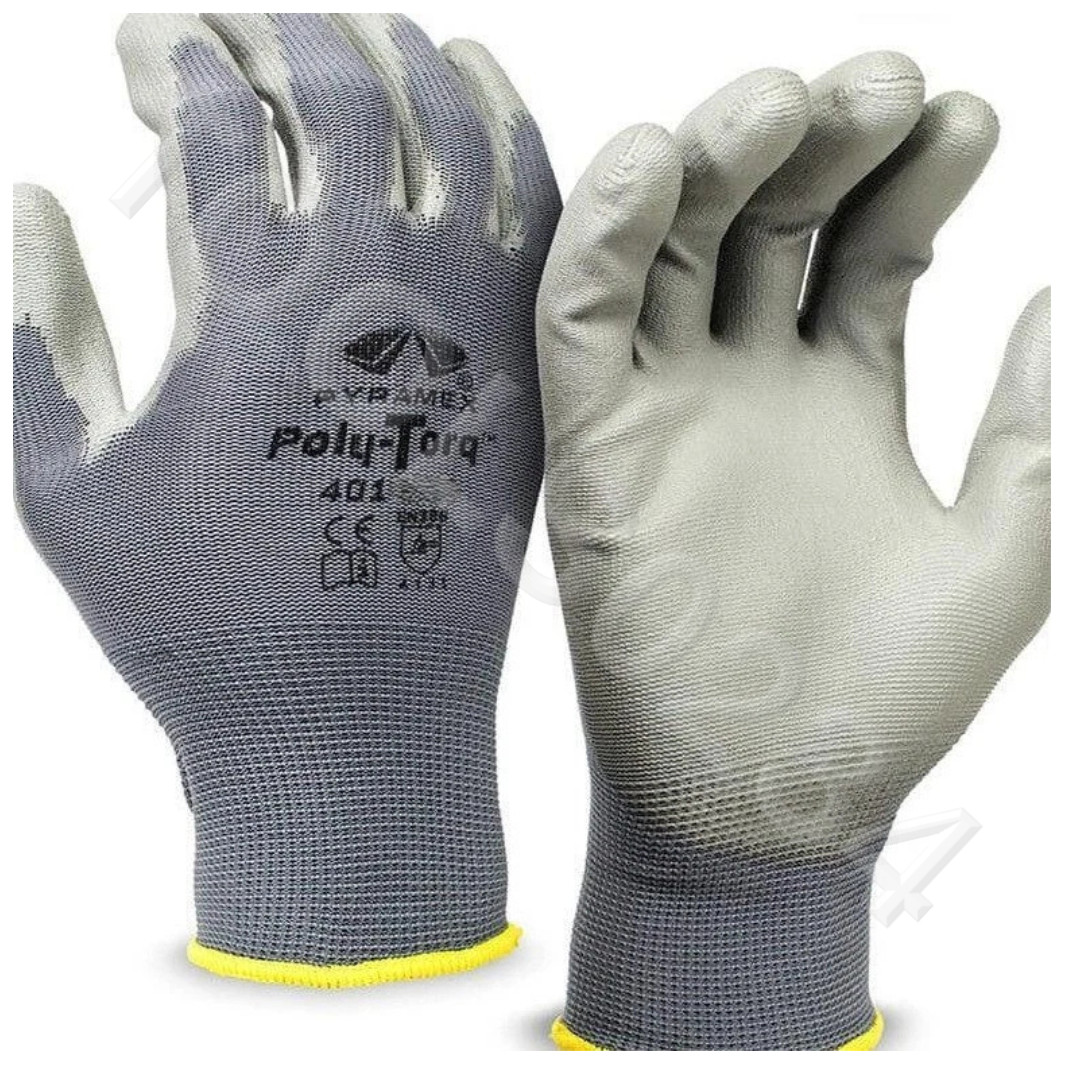Pyramex GL401M 13 Gauge Nylon Liner Gloves Size Medium Lot Of 12 Pairs