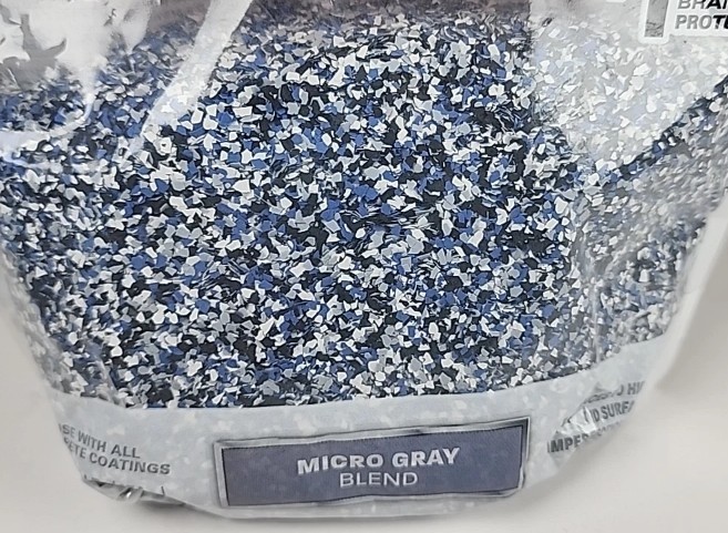 Rust-Oleum 1 lb. Micro Blue/Gray Decorative Color Chips For Paint