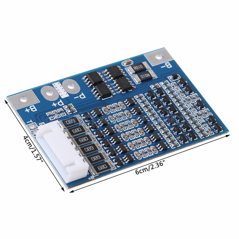 6S 22.2V Li-ion 18650 Lithium Battery Packs BMS Protection PCB Board w/ Balance