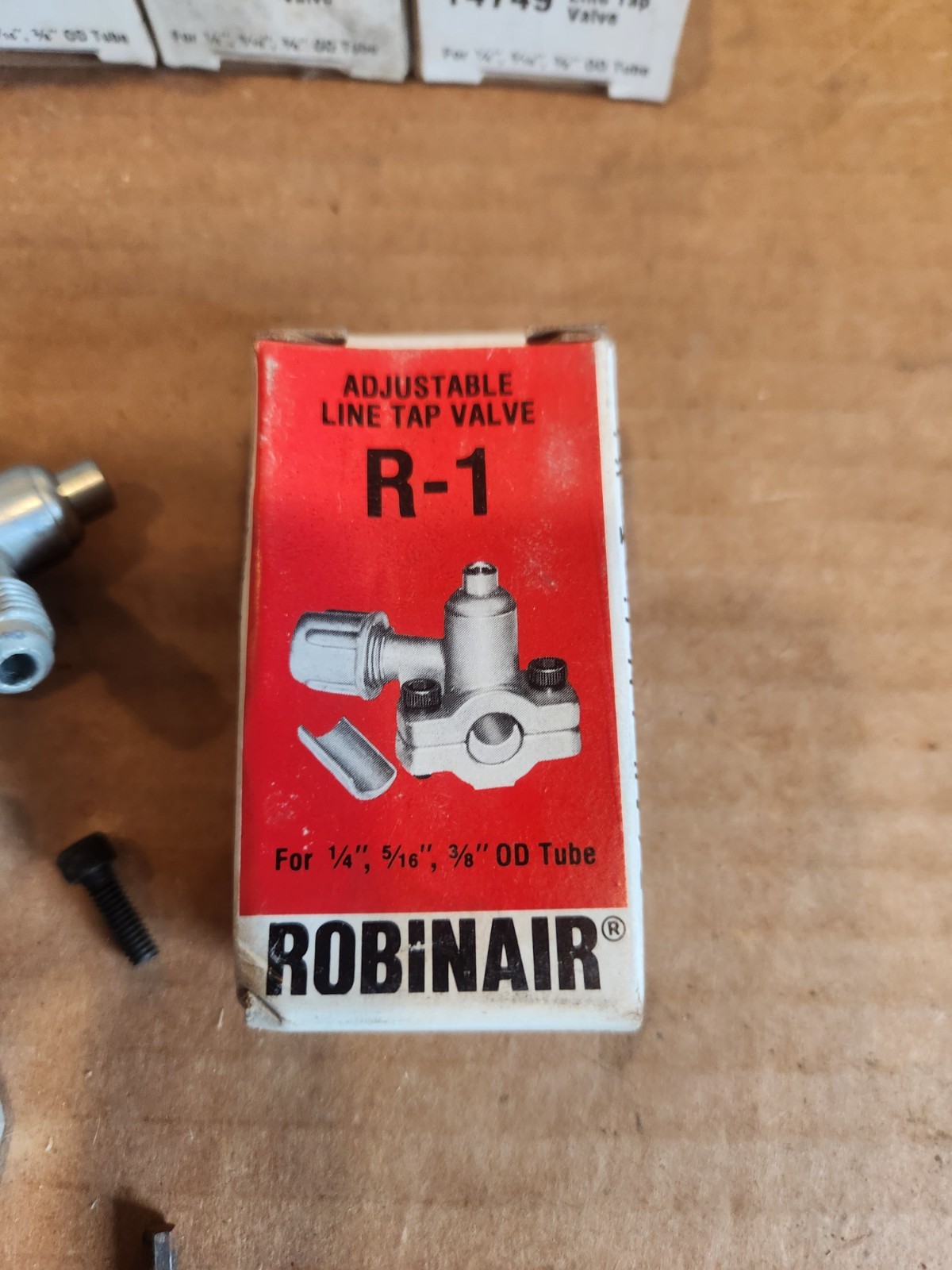 Robinair Adjustable Line Tap Valve R-1 #14749 Easy Tap 900 PSI