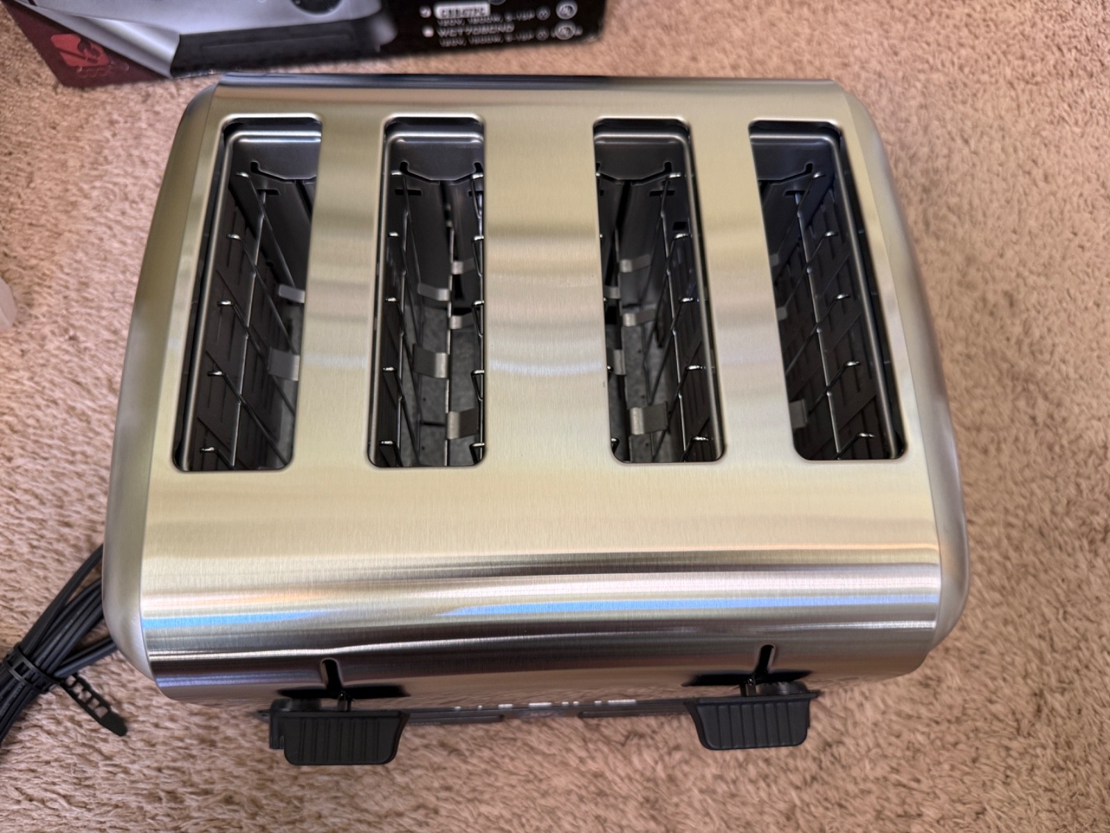 Waring Commercial Medium-Duty 4 Slice Toaster New Open Box CBB4TPC Series MCT708