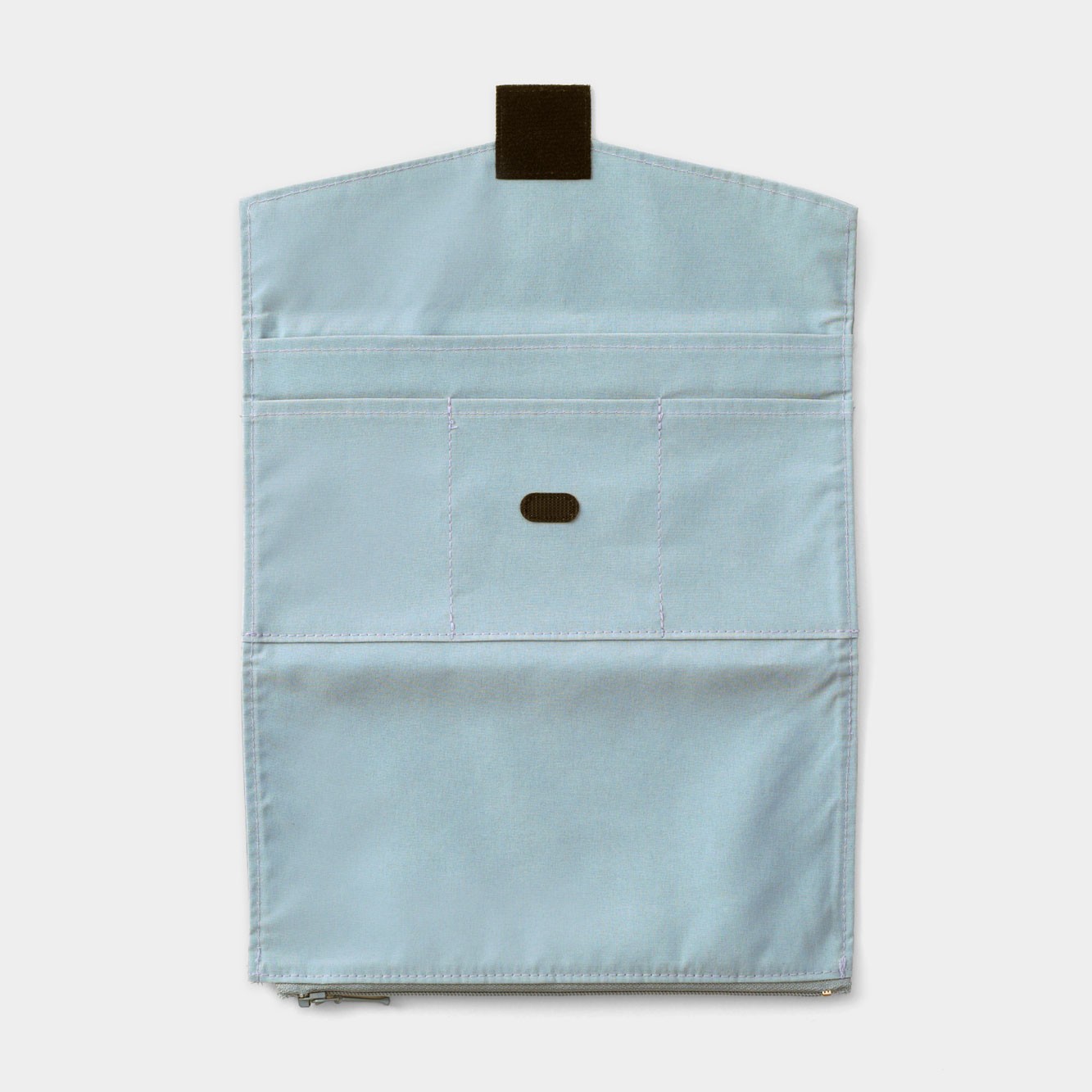 Traveler’s Company TO&FRO Zipper Case Blue Gray KITE Polyester Japan