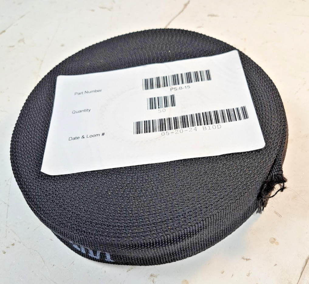 Parker Nylon Hose Sleeve 50 Feet PS-8-15 MSHA IC 171/1