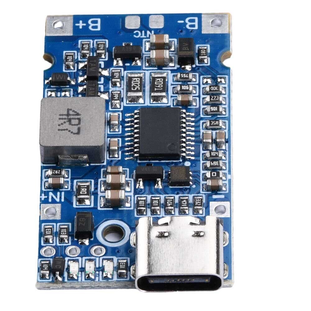 2/4/6pcs Type-C/Micro USB 2S 3S 4S BMS 18W 2A Li Li-ion Battery Charging Module