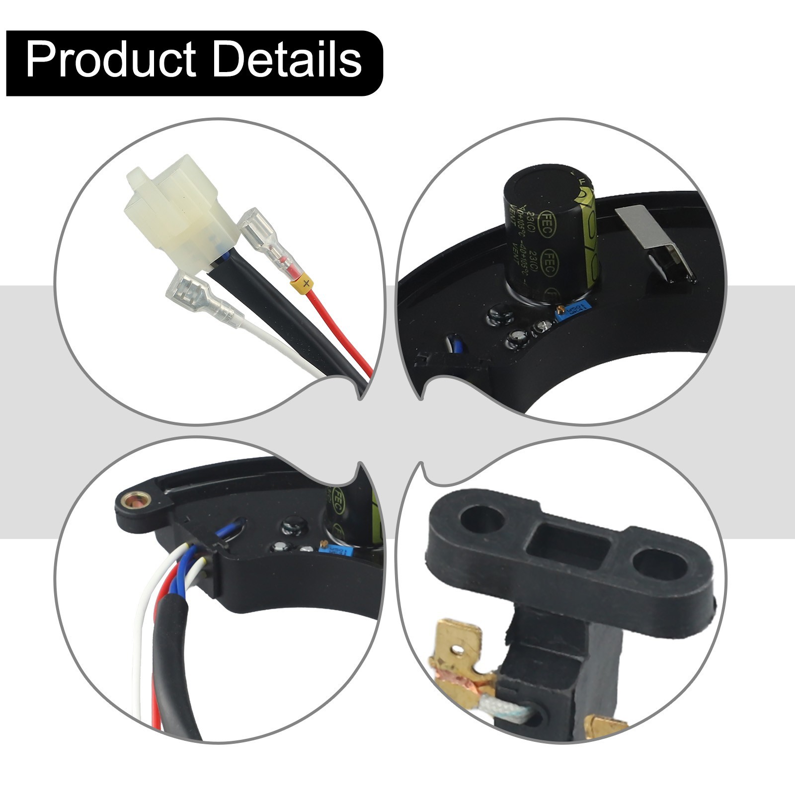 Voltage Regulator For 3Kw 10Kw Generators Compatible With Multiple Brands