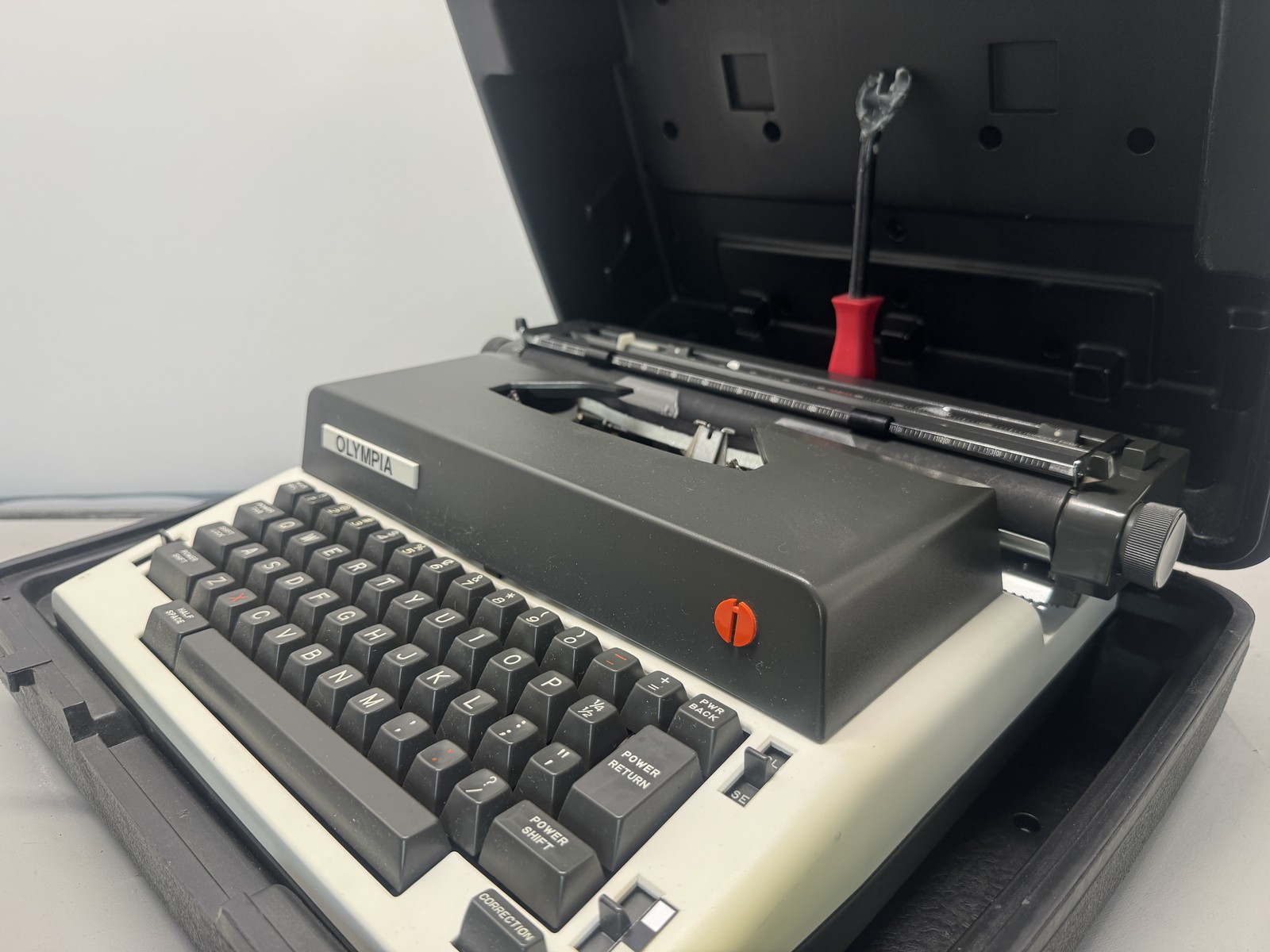 Olympia Report Electric Typewriter Vintage Electric German Made Office