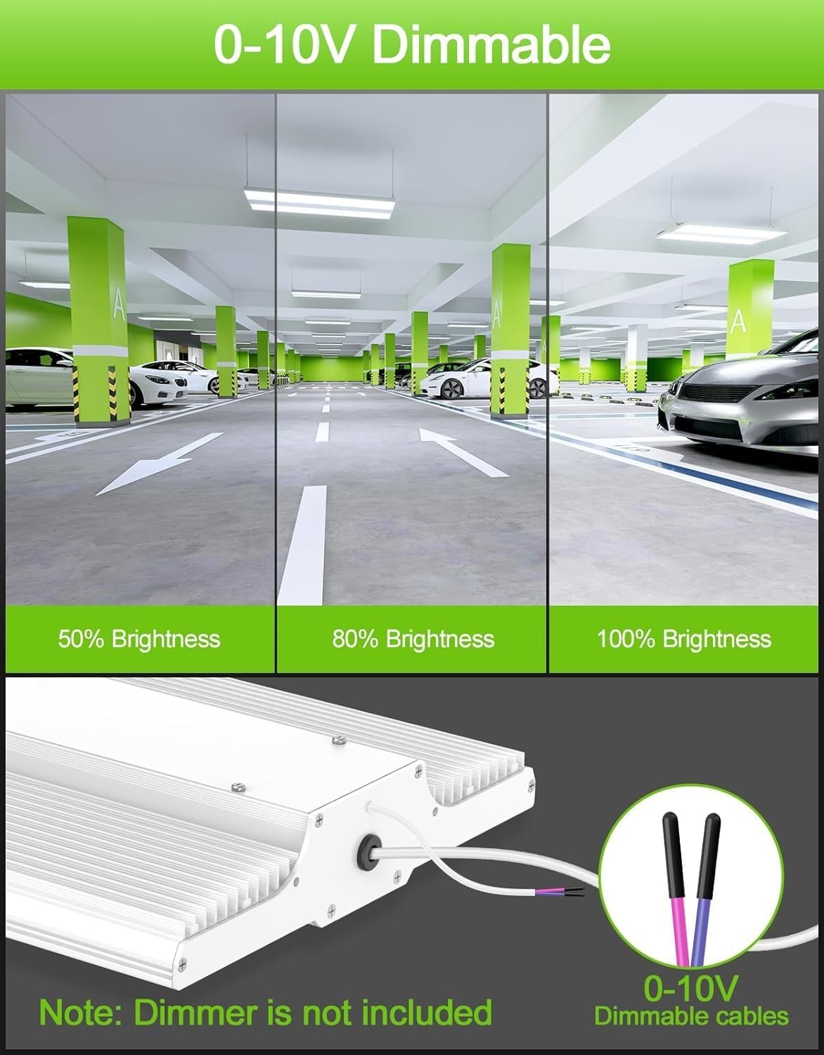 Commercial LED Bay Light 400W 60KLm KUKUPPO