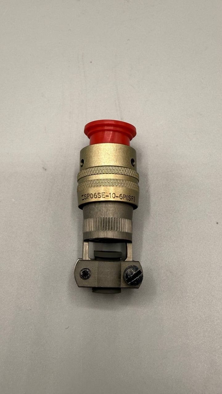 SP06SE-10-6P(SR) MIL-DTL-26482 Plug + Backshell + Clamp + Gold Pins NOS