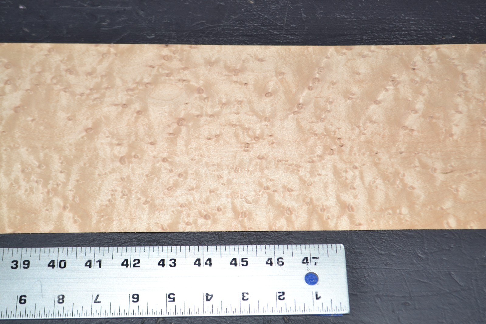 Birdseye Maple Raw Wood Veneer Sheet 6 x 60 inches 1/42nd thick 35138-80