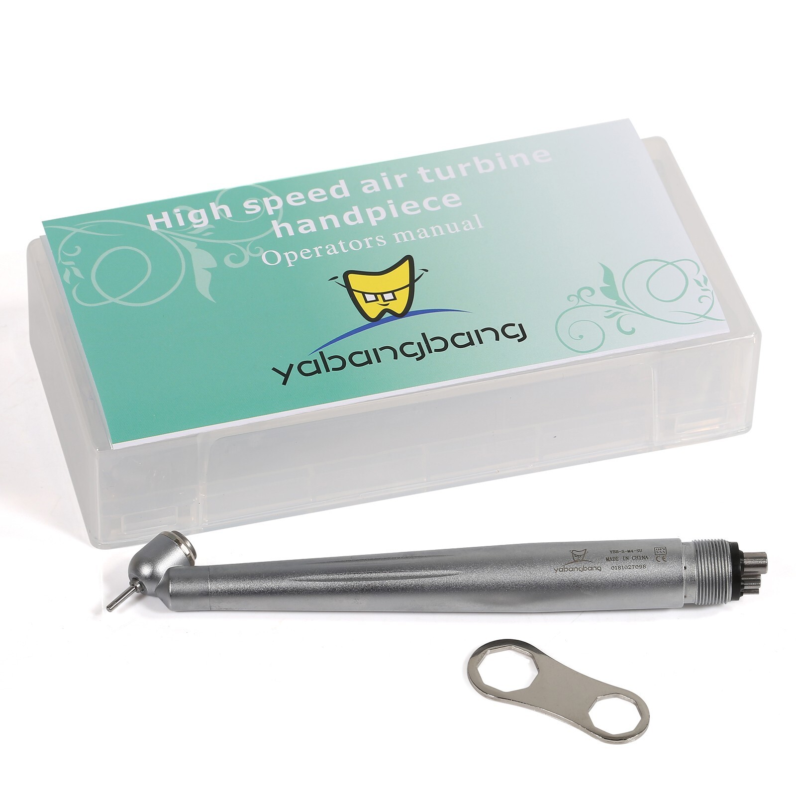 NSK Style Dental 45 degree High Speed Handpiece 4 Holes Replaced Cartridge wca4