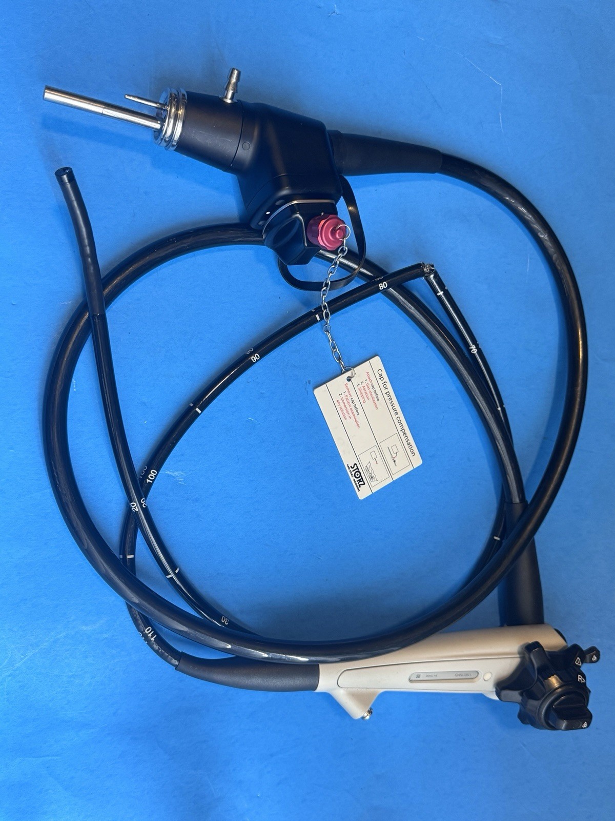 Karl Storz 13821NKS Silver Scope Endoscope 13821 NKS – For Parts Only –